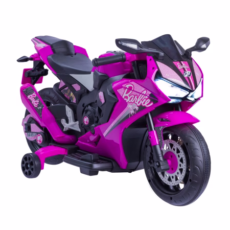 Moto Montable Eléctrica De Barbie 6v Infantil Niñas