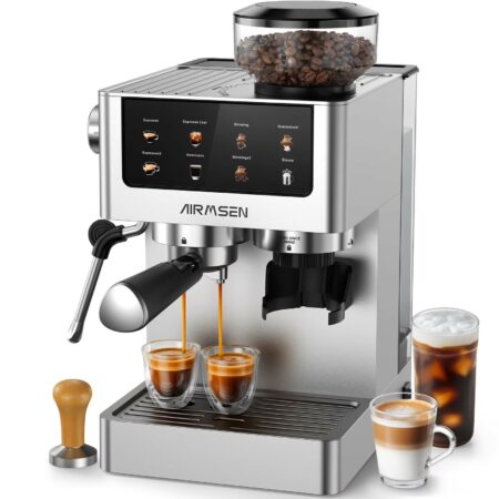 Cafetera Espresso Con Molinillo