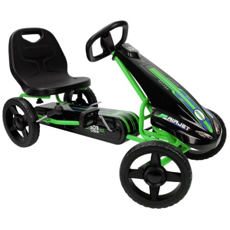 Air Jet Pedal Sporty Graffic Go Kart