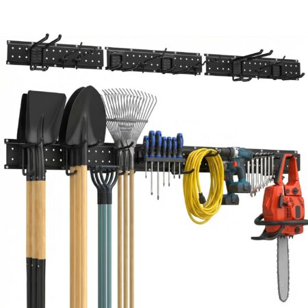 Organizador De Herramientas De Garaje Montado En La Pared