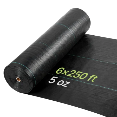 Tela antihierbas resistente, 1,8 x 76 m, 147 g, bloquea maleza