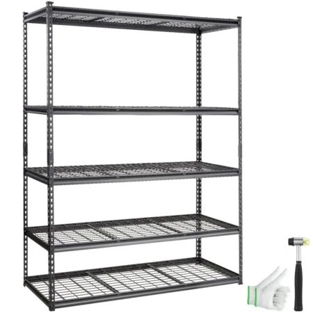 Rack Estante Anaquel De Uso Rudo Capacidad 907 Kg Metal Gde