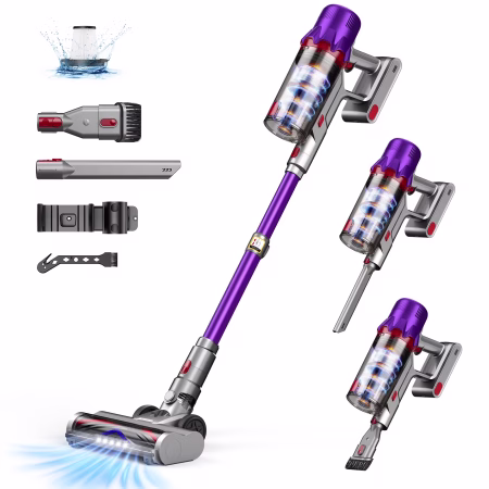 Aspiradora De Palo Inalámbrica De Fuerte Succión