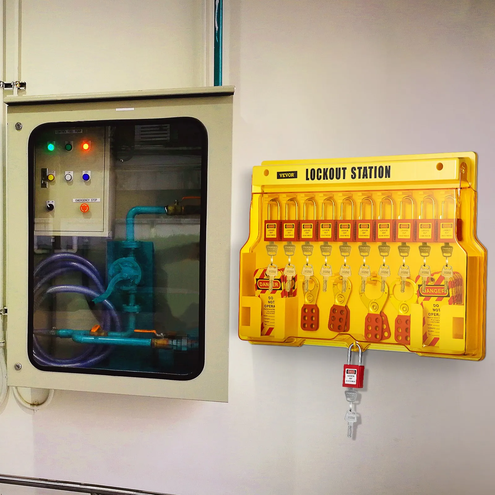 Kits De Bloqueo Y Etiquetado De 58 Piezas. - Image 9