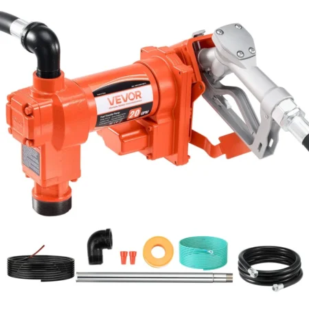 Bomba De Transferencia De Combustible, 12v Cc, 20 Gpm 1/4 Hp