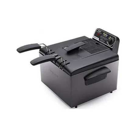 Freidora De Acero Inoxidable Presto, Con Doble Cesta, 5qt