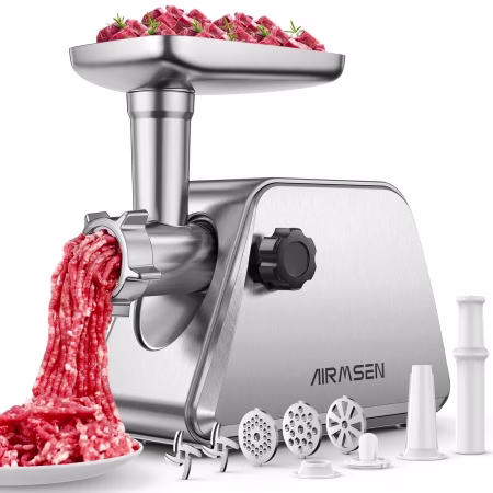 Picadora Eléctrica De Carne 3000 W Acero Inoxidable