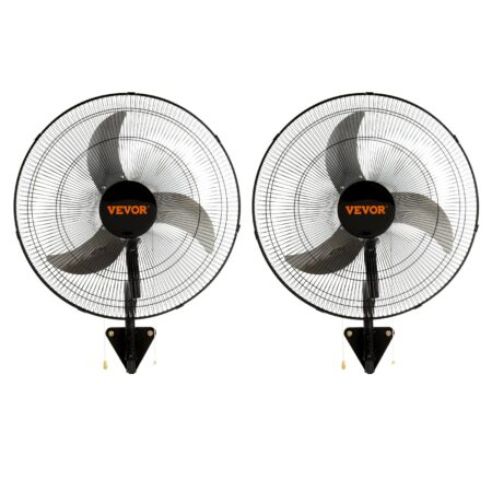 2 unid Ventilador De Pared Comercial Industrial 20 In