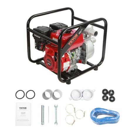 Bomba Motobomba De Agua A Gasolina 2 Pulgadas 7hp, 142gpm