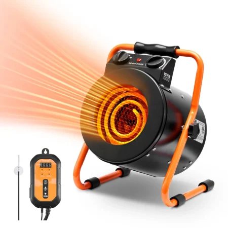 Calefactor Calentador De Invernadero Con Termóstato 1500w