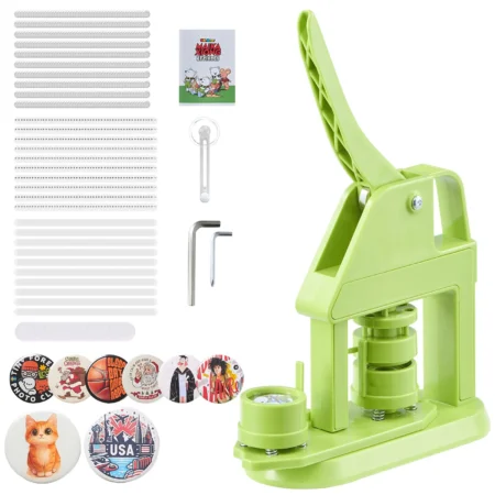 Máquina Para Hacer Botones, Fotobotones 3,2 Cm 500 Piezas