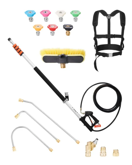 Lanza Telescópica Para Hidrolavadora, 7,3 M, 4000 Psi