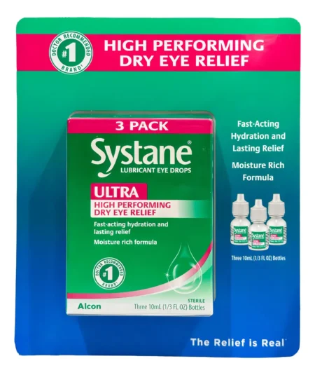 Systane Gotas Lubricantes Oculares Ultra Lubricant Eye Drops 3 Botes De 10 Ml 3 Pack Sin Sabor